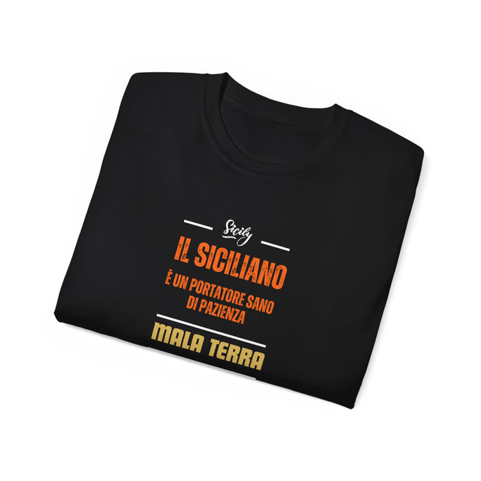 La maglietta del siciliano paziente