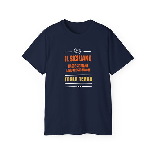 La maglietta del siciliano nato