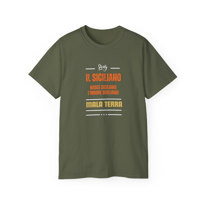 La maglietta del siciliano nato
